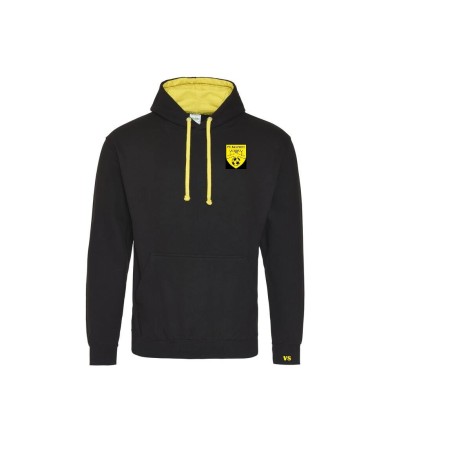 SWEAT CAPUCHE ECUSSON ADULTE+MANCHE